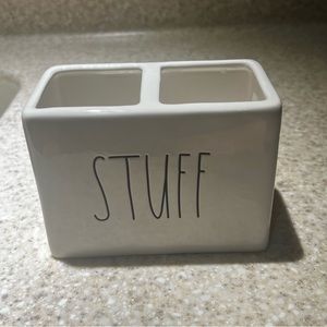 Rae Dunn “Stuff” Container